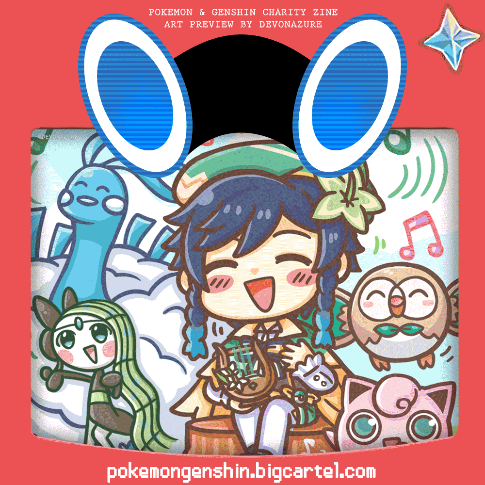 GENSHIN X POKEMON (WALLPAPERS)