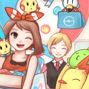 POKEGEO ZINE (PAGE ART)