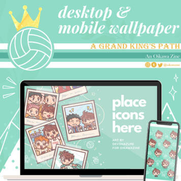 OIKAWA ZINE (WALLPAPERS)
