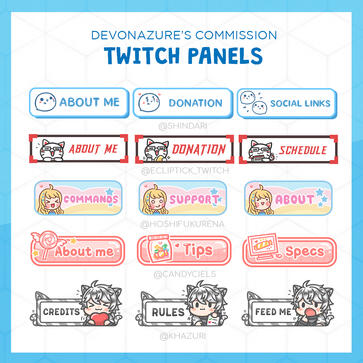 TWITCH PANELS